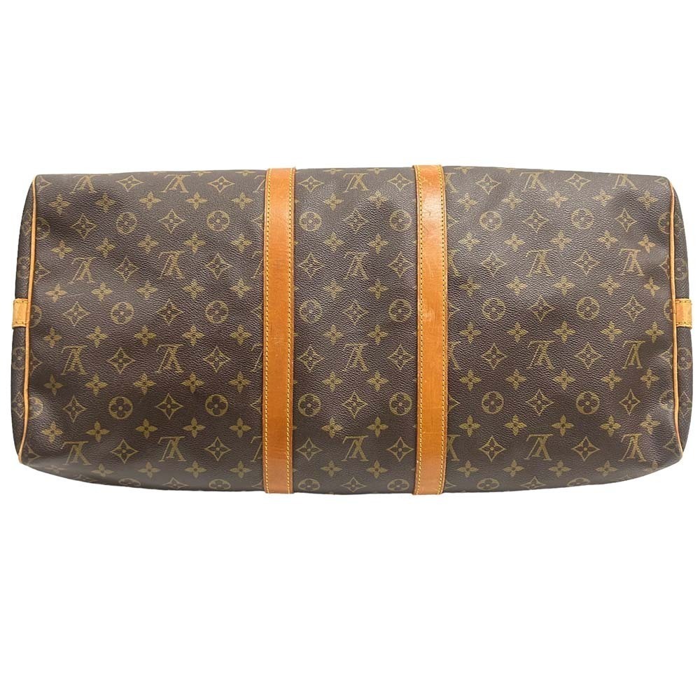 Louis Vuitton Shoulder Boston Monogram Keepall Crossbody Brown Bag Bandouliere - Picture 10 of 10